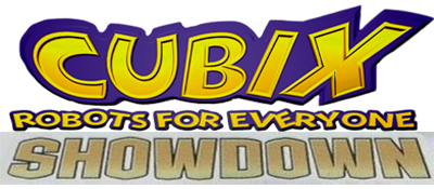 Cubix Robots For Everyone Showdown logo for Playstation 2